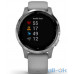 Garmin vivoactive 4S Silver Stainless Steel Bezel w. Powder Gray and Silicone B. (010-02172-03/010-02172-01) — інтернет магазин All-Ok. фото 2