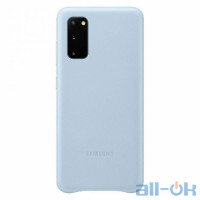 Чохол для смартфону Samsung G980 Galaxy S20 Leather Cover Sky Blue (EF-VG980LLEG)