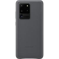 Чохол для смартфону Samsung G988 Galaxy S20 Ultra Leather Cover Gray (EF-VG988LJEG)