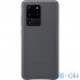 Чохол для смартфону Samsung G988 Galaxy S20 Ultra Leather Cover Gray (EF-VG988LJEG) — інтернет магазин All-Ok. фото 1