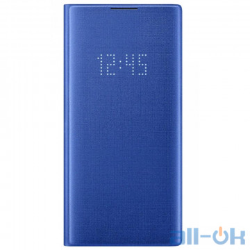 Чохол для смартфону Samsung N975 Galaxy Note 10+ LED View Cover Blue (EF-NN975PLEG)
