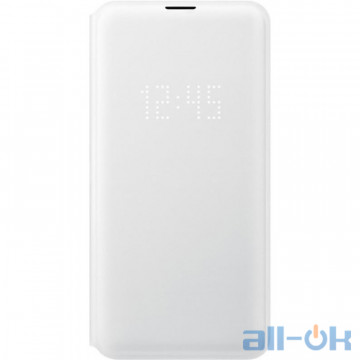 Чохол для смартфону Samsung G970 Galaxy S10e LED View Cover White (EF-NG970PWEG)