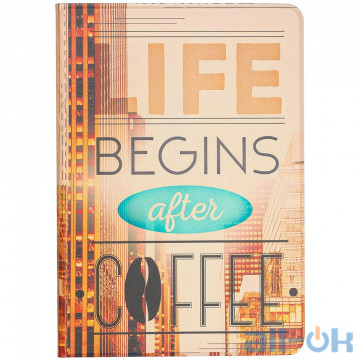 Чохол Galeo Classy Printed Stand для Apple iPad 7 10.2" (2019) Coffee