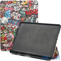 Чохол Galeo Flex with Pencil Holder для Apple iPad 7 10.2" (2019) / iPad Pro 10.5" Graffiti