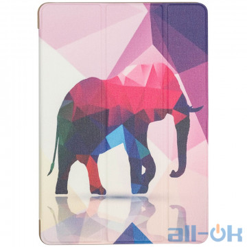 Чохол Galeo Printed Silicone Trifold для Apple iPad 10.2 (2019) Elephant