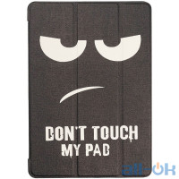 Чохол Galeo Printed Silicone Trifold для Apple iPad 10.2 (2019) Don't Touch!