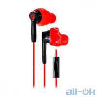 Навушники з мікрофоном JBL Yurbuds Inspire 300 Red-Black (YBIMINSP03RNB)
