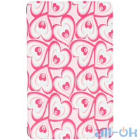Чохол Galeo Slimline Print для Samsung Galaxy Tab A 10.1 2016 SM-T580, SM-T585 Pink Hearts