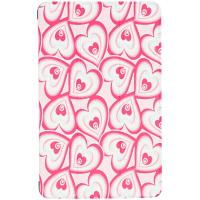 Чохол Galeo Slimline Print для Samsung Galaxy Tab A 10.1 2016 SM-T580, SM-T585 Pink Hearts