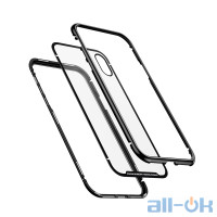 Чохол для смартфону Baseus Magnetite Hardware Case for iPhone X/Xs Black (WIAPIPHX-CS01)