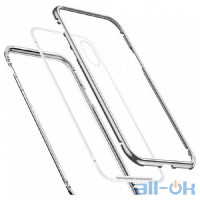 Чохол для смартфону Baseus Magnetite Hardware Case for iPhone X/Xs Silver (WIAPIPHX-CS0S)