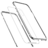Чохол для смартфону Baseus Magnetite Hardware Case for iPhone X/Xs Silver (WIAPIPHX-CS0S)