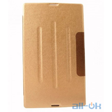 Чохол folio cover для Lenovo Tab 3 - 710 Gold