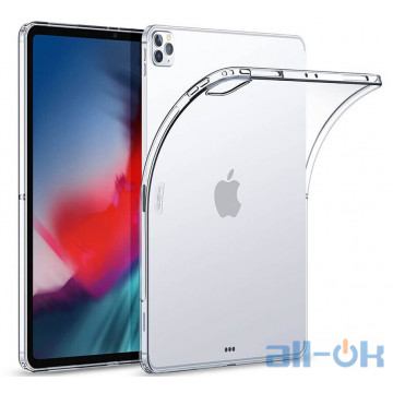 TPU (силіконовий) чохол Galeo Anti-Shock для Apple iPad Pro 12.9 "(2020) Transparent
