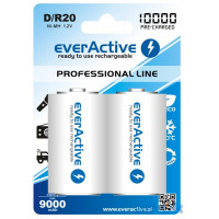 Акумулятор everActive D/HR20 10000mAh BL 2шт 2x EVHRL20-10000