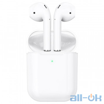 Навушники TWS ("повністю бездротові") Hoco ES39 Wireless Charging White