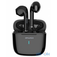 Навушники TWS ("повністю бездротові") Awei T26 Black