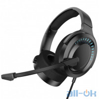 Навушники з мікрофоном Baseus GAMO Immersive Virtual 3D Game headphone (PC) Black