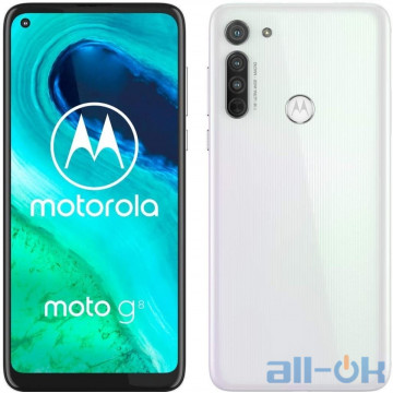 Motorola G8 Power 4/64GB Dual Sim Pearl White Global Version
