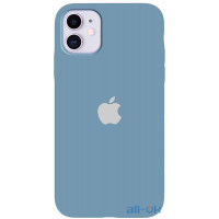 Чохол-накладка TOTO Silicone Full Protection Case Apple iPhone 11 Azusa Blue