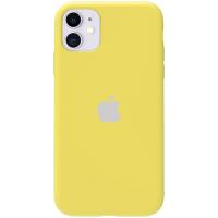 Чохол-накладка TOTO Silicone Full Protection Case Apple iPhone 11 Lemon Yellow