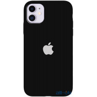 Чохол-накладка TOTO Silicone Full Protection Case Apple iPhone 11 Black