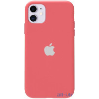 Чохол-накладка TOTO Silicone Full Protection Case Apple iPhone 11 Peach Pink