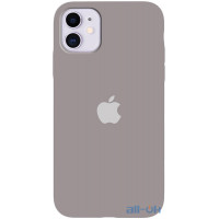 Чохол-накладка TOTO Silicone Full Protection Case Apple iPhone 11 Pebble Grey