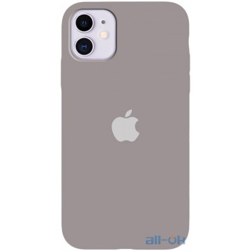 Чохол-накладка TOTO Silicone Full Protection Case Apple iPhone 11 Pebble Grey