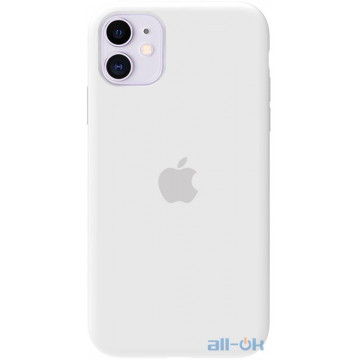 Чохол-накладка TOTO Silicone Full Protection Case Apple iPhone 11 White