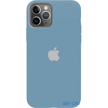 Чохол-накладка TOTO Silicone Full Protection Case Apple iPhone 11 Pro Azusa Blue