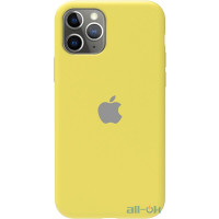 Чохол-накладка TOTO Silicone Full Protection Case Apple iPhone 11 Pro Lemon Yellow