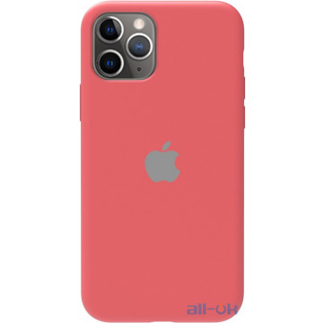 Чохол-накладка TOTO Silicone Full Protection Case Apple iPhone 11 Pro Peach Pink