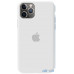 Чохол-накладка TOTO Silicone Full Protection Case Apple iPhone 11 Pro White — інтернет магазин All-Ok. фото 1