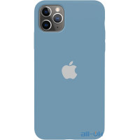 Чохол-накладка TOTO Silicone Full Protection Case Apple iPhone 11 Pro Max Azusa Blue