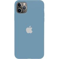 Чохол-накладка TOTO Silicone Full Protection Case Apple iPhone 11 Pro Max Azusa Blue
