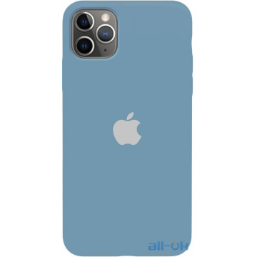 Чохол-накладка TOTO Silicone Full Protection Case Apple iPhone 11 Pro Max Azusa Blue