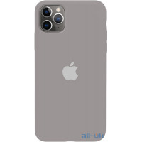 Чохол-накладка TOTO Silicone Full Protection Case Apple iPhone 11 Pro Max Pebble Grey