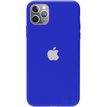 Чохол-накладка TOTO Silicone Full Protection Case Apple iPhone 11 Pro Max Royal Blue