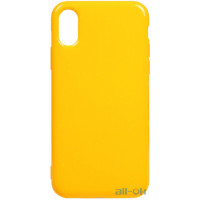 Чохол-накладка TOTO Mirror TPU 2mm Case Apple iPhone X/XS Yellow