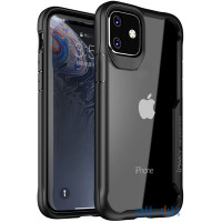 Чохол-накладка Ipaky Survival TPU Frame Injected Anti-Scratch PC Case Apple iPhone 11 Black