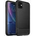 Чохол-накладка Ipaky Moosy Series/TPU With Carbon Fiber Case Apple iPhone 11 Black — інтернет магазин All-Ok. фото 1