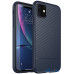 Чохол-накладка Ipaky Moosy Series/TPU With Carbon Fiber Case Apple iPhone 11 Blue — інтернет магазин All-Ok. фото 1