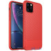 Чохол-накладка Ipaky Moosy Series/TPU With Carbon Fiber Case Apple iPhone 11 Pro Max Red — інтернет магазин All-Ok. фото 1