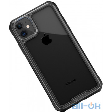 Чохол-накладка Ipaky Mufull Series TPU+PC Case Apple iPhone 11 Grey