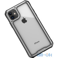 Чохол-накладка Ipaky Mufull Series TPU+PC Case Apple iPhone 11 Silver