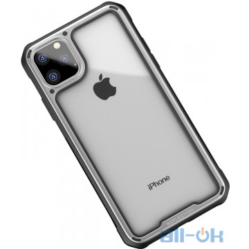 Чохол-накладка Ipaky Mufull Series TPU+PC Case Apple iPhone 11 Pro Max Silver