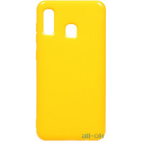 Чохол-накладка TOTO Mirror TPU 2mm Case Samsung Galaxy A20/A30 Yellow
