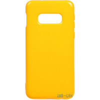 Чохол-накладка TOTO Mirror TPU 2mm Case Samsung Galaxy S10e Yellow