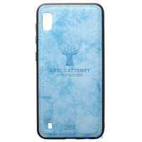 Чохол-накладка TOTO Deer Shell With Leather Effect Case Samsung Galaxy A10 Blue